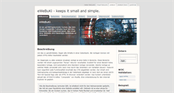 Desktop Screenshot of ewebuki.de